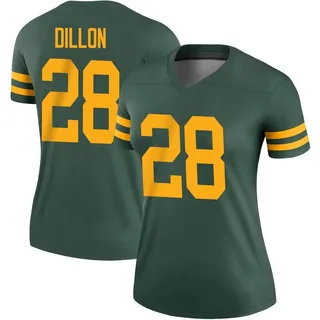 Packers 50s Classic Nike #28 Dillon Game Jersey 2XL Green & Gold