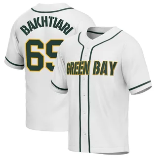 Packers #69 David Bakhtiari Away Nike Game Jersey Small White