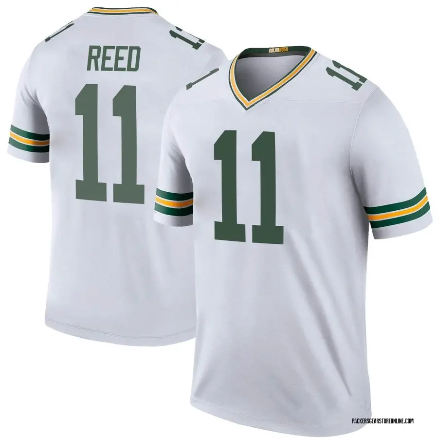 Packers #11 Jayden Reed Home Youth Nike Game Jersey 8 S Green