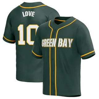 Men's Green Bay Packers Jordan Love Nike Green Game Jersey