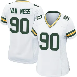 Lukas Van Ness Youth Nike Green Bay Packers Custom Game Jersey Size: Medium