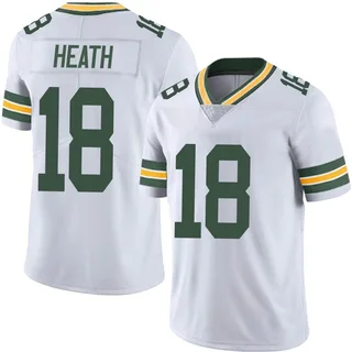 Packers #18 Malik Heath Nike Home Game Jersey Large Fir Green