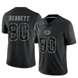 Martellus Bennett Green Bay Packers Youth Limited Reflective Nike Jersey - Black