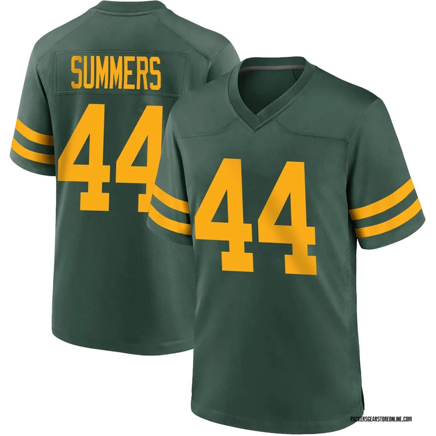 Ty Summers Green Bay Packers Game Jersey - Green Nfl - Bluefink